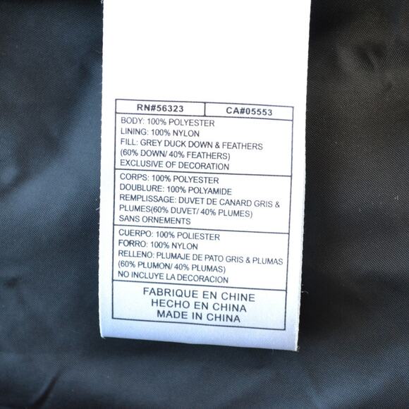 Nike Duck Down Puffer Jacket Black Size M - Picture 7 of 7